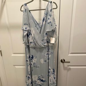 Floor Length, Floral Gown